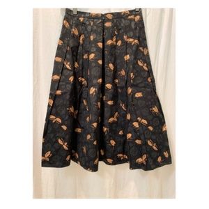 Barney's New York Vintage Printed Skirt